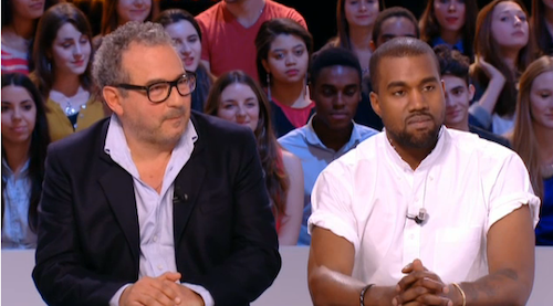 Kanye-West-jean touitou le grand journal canal